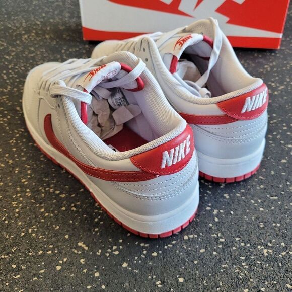 Nike Dunk Low Vast Grey Varsity Red White OSU FJ0832-011 Men Size 9 main image 4